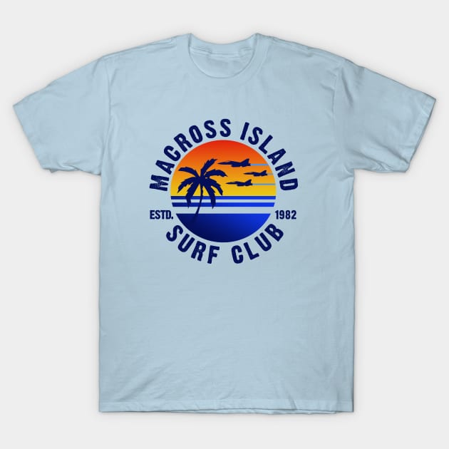 MI Surf Club V2 T-Shirt by PopCultureShirts